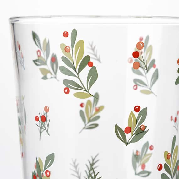 ガラスタンブラー(ナンテン) 4枚目画像