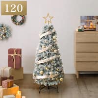 【クリスマスツリー】簡単スリーステップセットツリー S120cmUSB(n5BF)