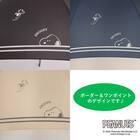 SNOOPYジャンプ傘ボーダー(60cm ネイビー) 3枚目画像