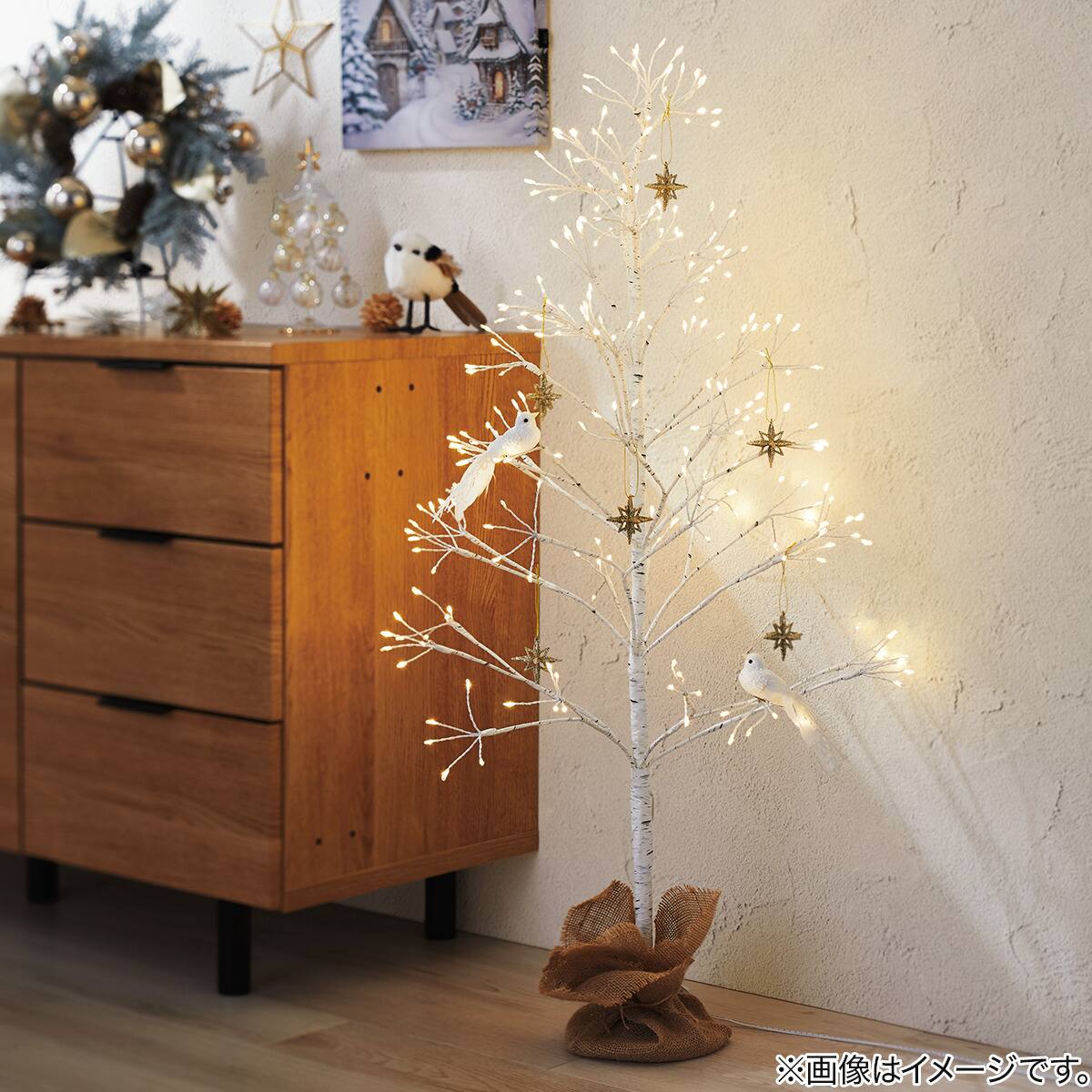 ブランチツリー ホワイト(100cm n5DS) | ニトリネット【公式】 家具