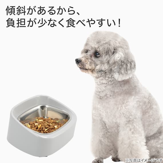 洗う時かさばらない高台付き食器 (Mサイズ) 2枚目画像