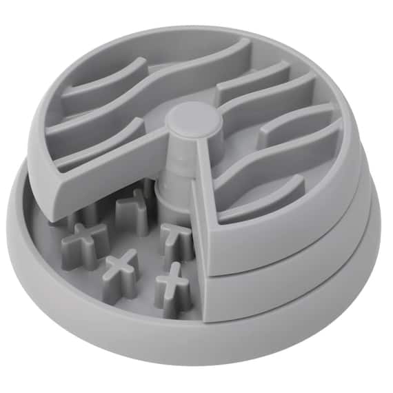 頭を使ってエサを探す知育トイ パズル 円形 1枚目画像