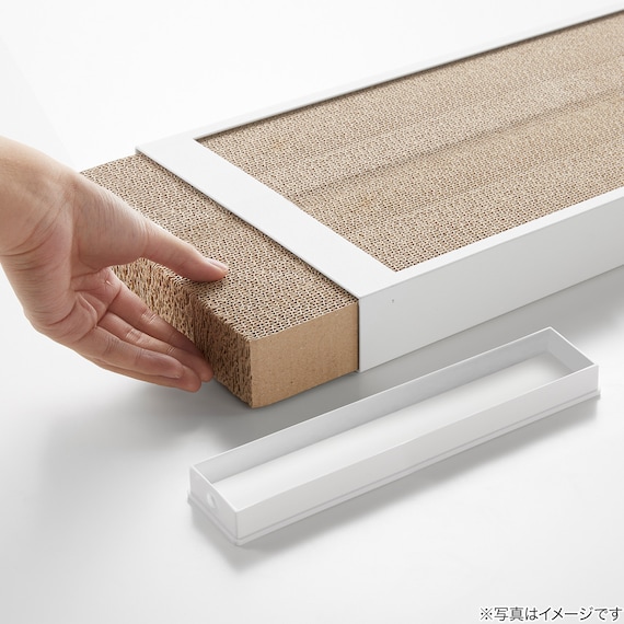 爪とぎ2つがぴったり入る爪とぎケース 6枚目画像