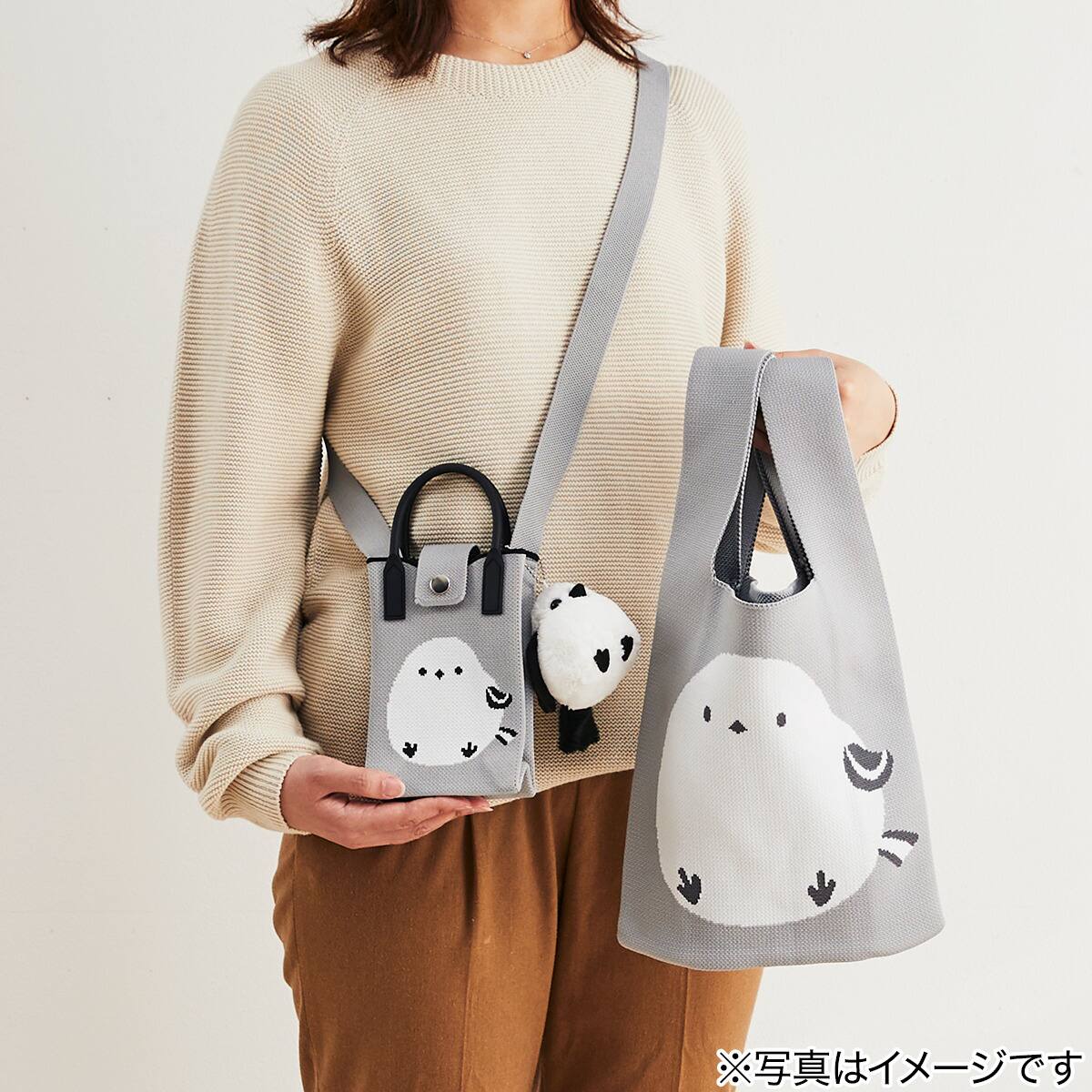 ニットトートバッグ（M シマエナガ） | ニトリネット【公式】 家具