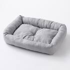 ペットベッド 四角型 M(PLAIN  M グレー) 6枚目画像