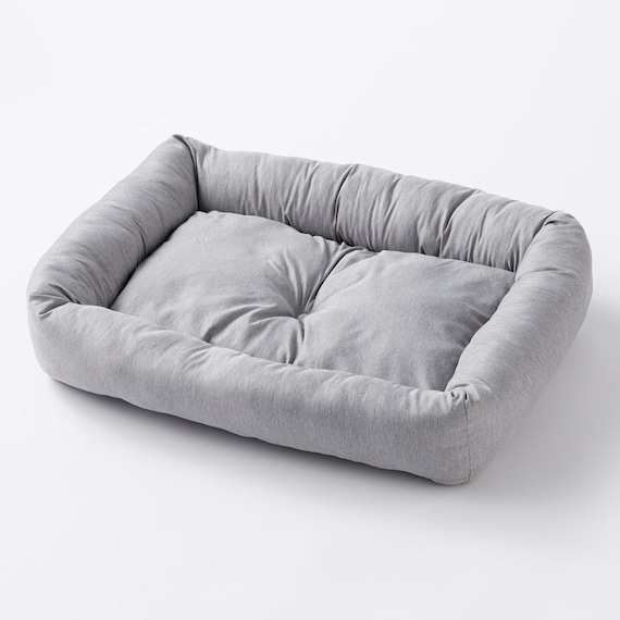 ペットベッド 四角型 M(PLAIN M グレー) 6枚目画像