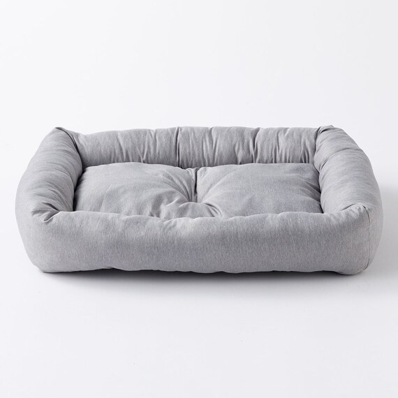 ペットベッド 四角型 M(PLAIN  M グレー) 7枚目画像