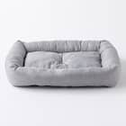 ペットベッド 四角型 M(PLAIN M グレー) 7枚目画像