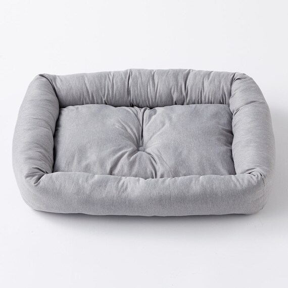 ペットベッド 四角型 M(PLAIN  M グレー) 8枚目画像