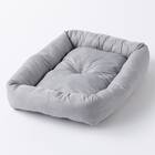 ペットベッド 四角型 M(PLAIN  M グレー) 9枚目画像