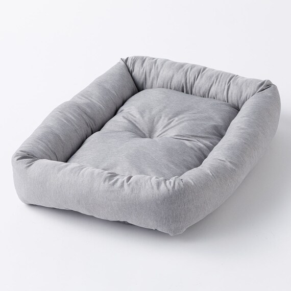 ペットベッド 四角型 M(PLAIN  M グレー) 9枚目画像