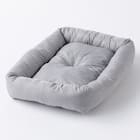 ペットベッド 四角型 M(PLAIN M グレー) 9枚目画像