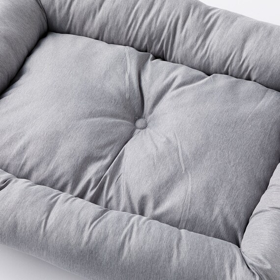 ペットベッド 四角型 M(PLAIN  M グレー) 10枚目画像