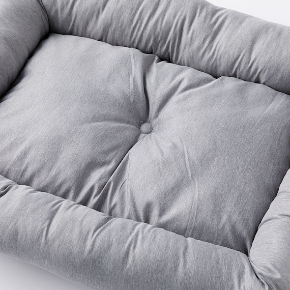 ペットベッド 四角型 M(PLAIN M グレー) 10枚目画像