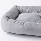 ペットベッド 四角型 M(PLAIN M グレー) 11枚目画像