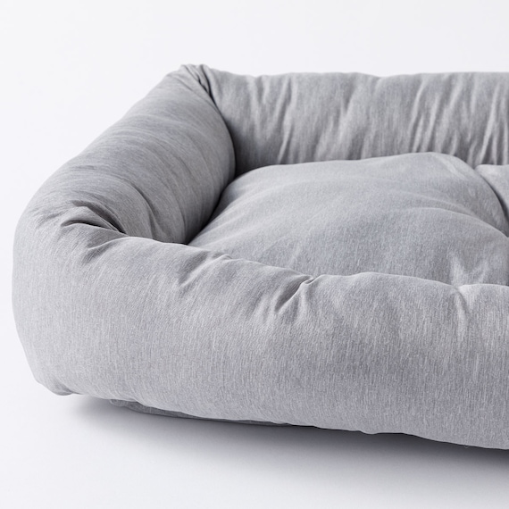 ペットベッド 四角型 M(PLAIN M グレー) 11枚目画像