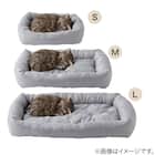 ペットベッド 四角型 M(PLAIN M グレー) 14枚目画像