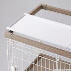 ケージに乗せる伸縮棚