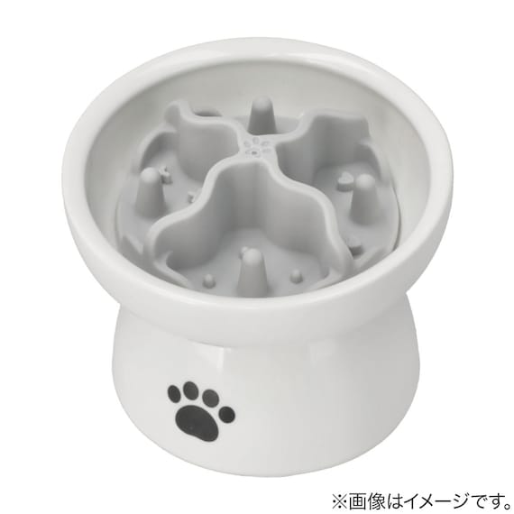 早食い防止スローフィーダー(PF 8cm WB GY) 3枚目画像