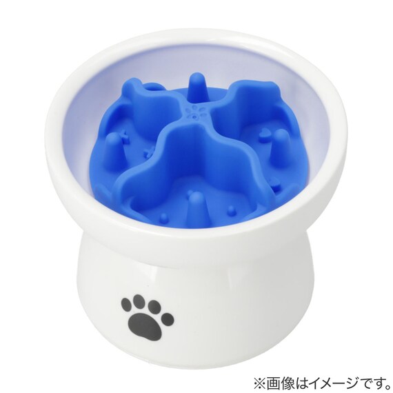 早食い防止スローフィーダー(PF 8cm WB BL) 3枚目画像