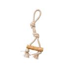 引っ張って遊べるドッグ用トイ(木製ロープ) 1枚目画像