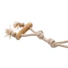 引っ張って遊べるドッグ用トイ(木製ロープ) 8枚目画像