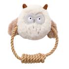 引っ張って遊べるドッグ用トイ(フクロウ) 1枚目画像