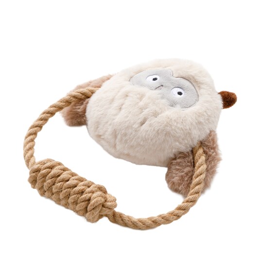 引っ張って遊べるドッグ用トイ(フクロウ) 3枚目画像