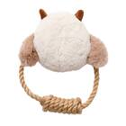 引っ張って遊べるドッグ用トイ(フクロウ) 4枚目画像