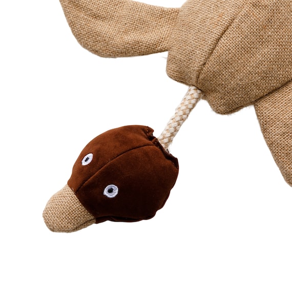 引っ張って遊べるドッグ用トイ(バード) 6枚目画像