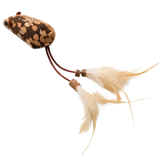 キャット用トイ(ネズミ＆フェザー) 3枚目画像