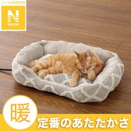 4段階温度調整機能付きヒーターペットベッド(Nウォーム MR2531)