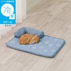 ペット あごのせ枕付マット M(Nクール M D01) 1枚目画像