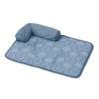 ペット あごのせ枕付マット M(Nクール M D01) 3枚目画像