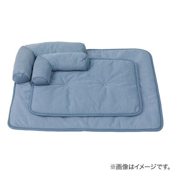 ペット あごのせ枕付マット M(Nクール M S02) 9枚目画像