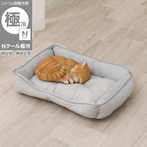 ペットベッド 四角 M(Nクール極冷 シカク M K03r) 1枚目画像