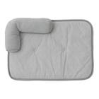 ペット用 あごのせ枕付マット M(Nクール極冷 M K03) 5枚目画像