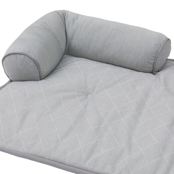 ペット用 あごのせ枕付マット M(Nクール極冷 M K03) 6枚目画像