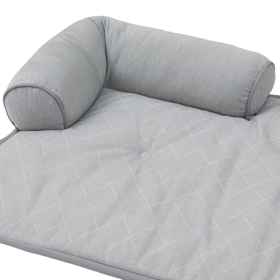 ペット用 あごのせ枕付マット M(Nクール極冷 M K03) 6枚目画像