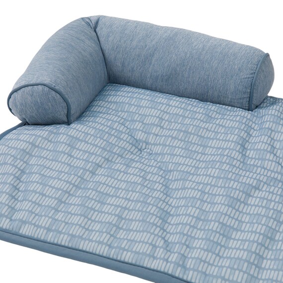 ペット あごのせ枕付マット M(Nクール極冷 M B04) 6枚目画像