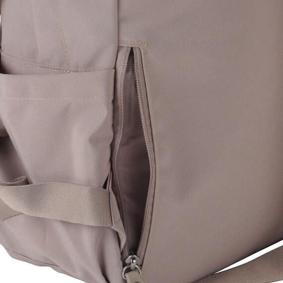 軽い はっ水リュック 15L(モカ CS01) 12枚目画像