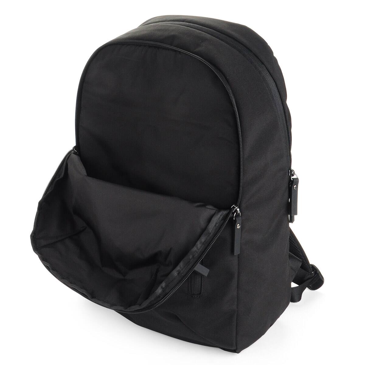 軽くて背負いやすい 2ルームリュック 19L(ブラック CS03) | ニトリ