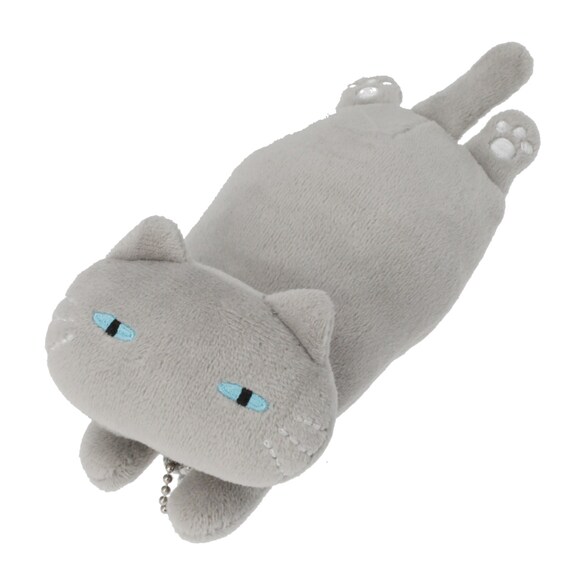 チャーム デコネコ グレー 1枚目画像