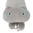 チャーム デコネコ グレー 8枚目画像