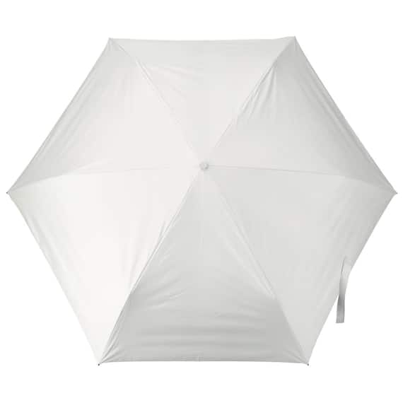 晴雨兼用 自動開閉傘 55cm(アイボリー DH) 3枚目画像