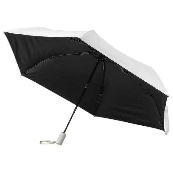 晴雨兼用 自動開閉傘 55cm(アイボリー DH) 4枚目画像