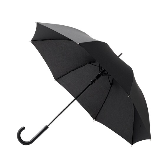 長傘 ジャンプ 60cm(台風 ブラック DH251) 2枚目画像