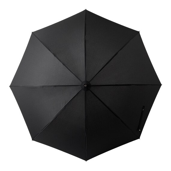 長傘 ジャンプ 60cm(台風 ブラック DH251) 3枚目画像