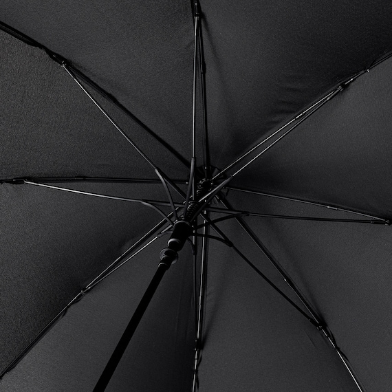 長傘 ジャンプ 60cm(台風 ブラック DH251) 5枚目画像