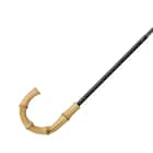 裏地がアイボリー色のＵＶウェーブ折傘(アイボリー YH5985) 5枚目画像